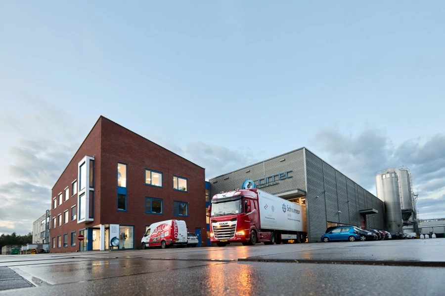 The Cirrec Netherlands processing and recycling plant in Duiven.