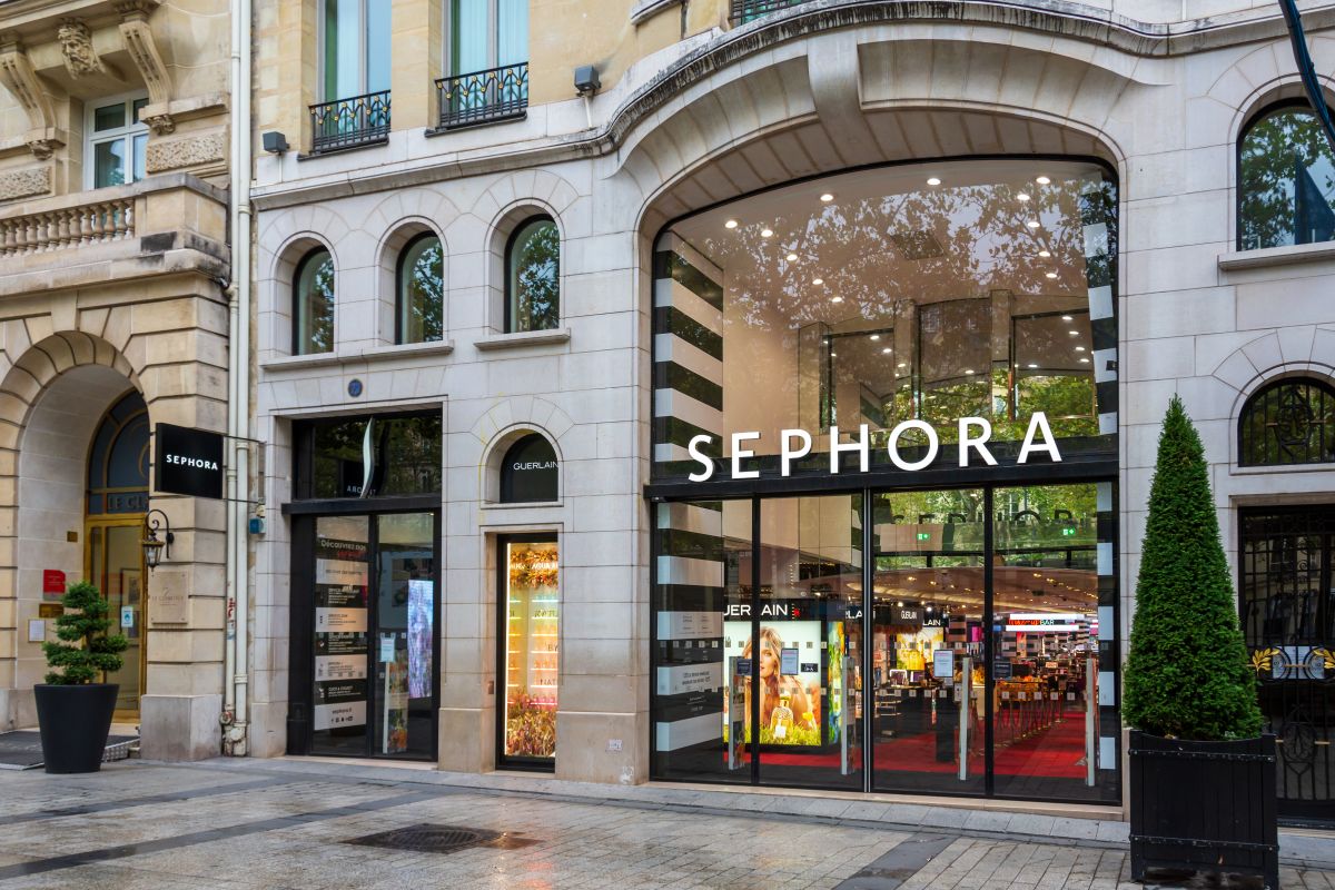Sephora store in Paris, France