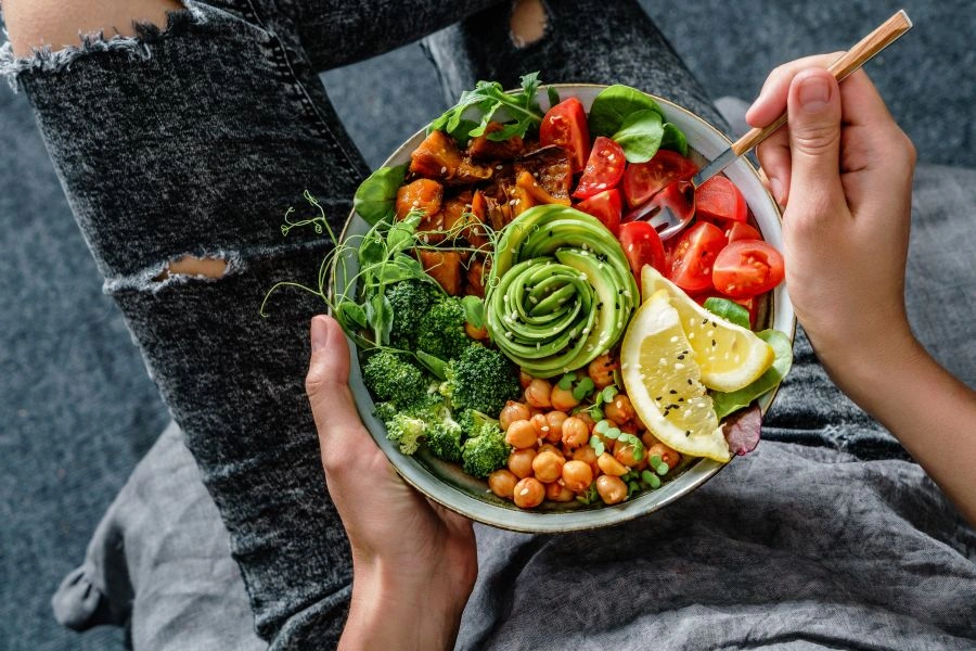 vegan diet low in fat