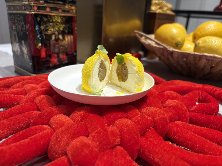 Agrana Fruit developed a Chinese New Year ice cream mochi that fits into the snackable trend and multilayered textures.